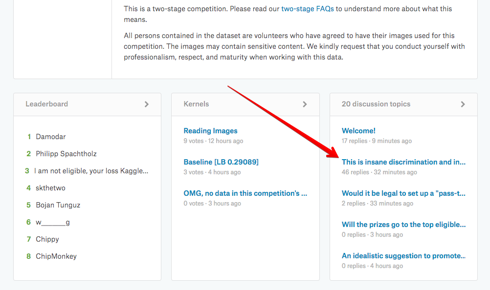 Kaggle TSA